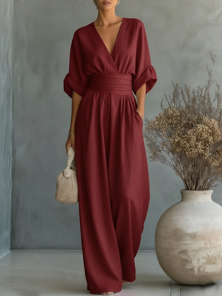 Combinazione elegante con scollatura
