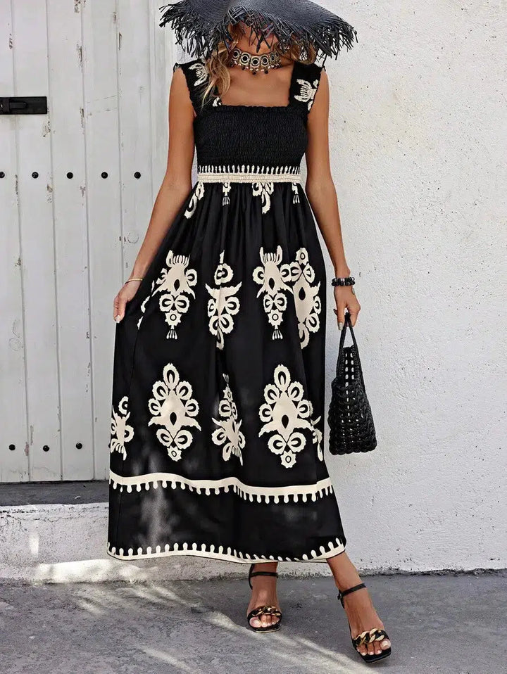 Ilaria – Abito boho maxi