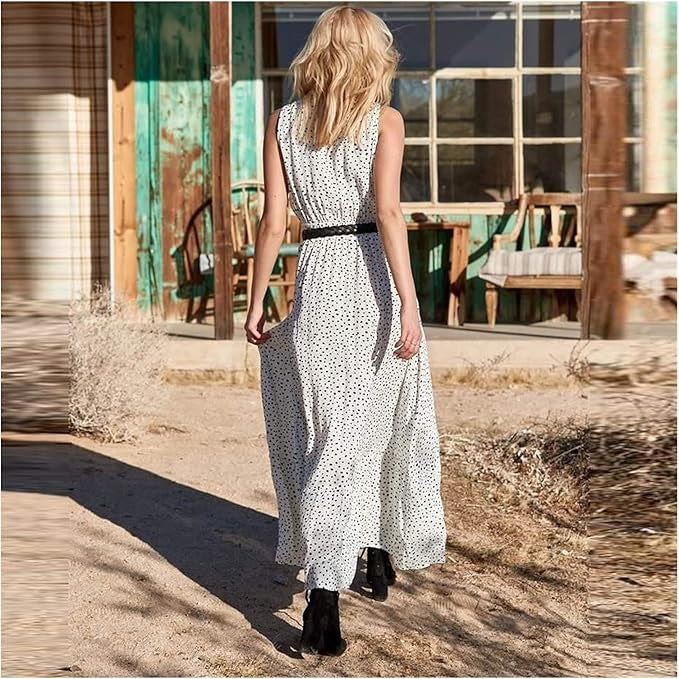 Gaia – Abito boho maxi