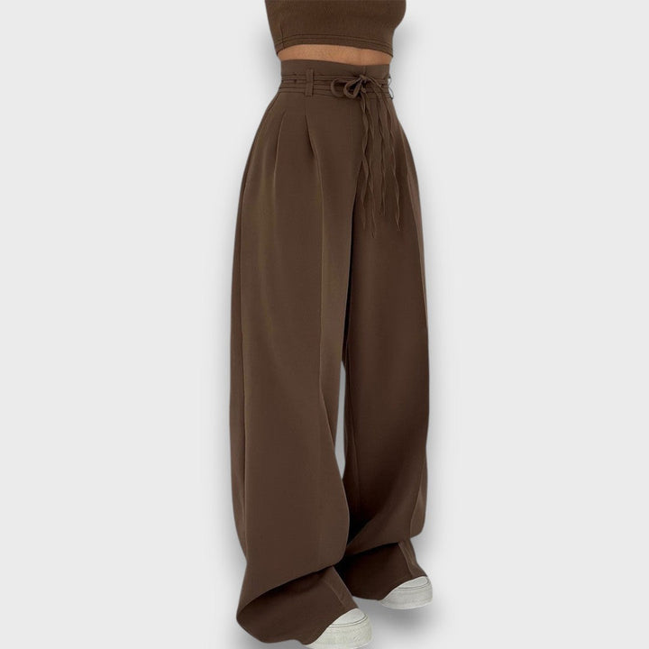 Giva – Pantaloni con eleganza rilassata