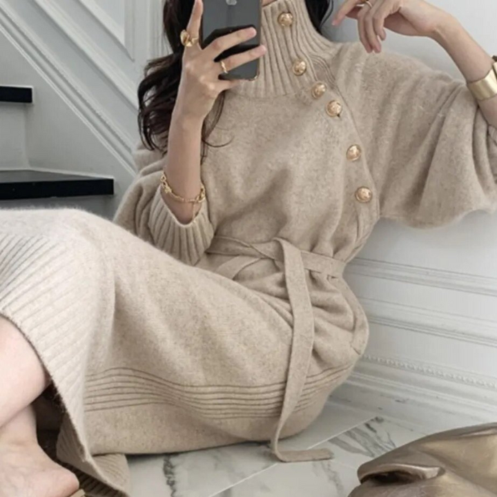 Evelina – Abito boho a portafoglio