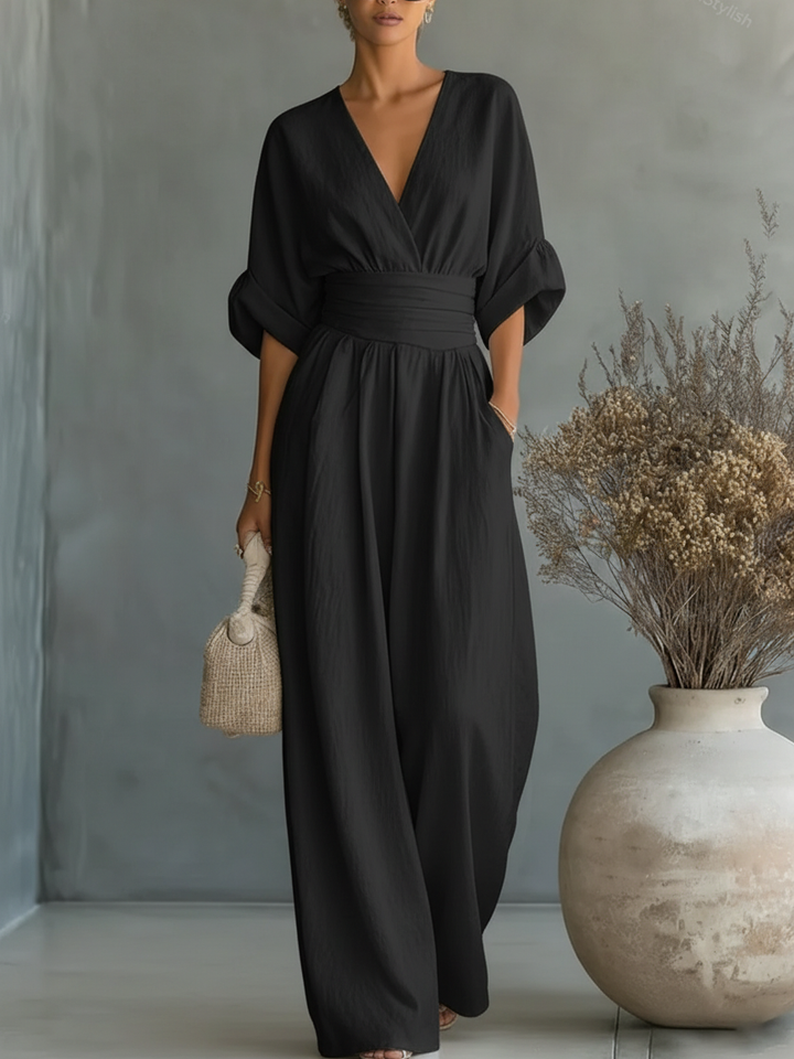 Combinazione elegante con scollatura