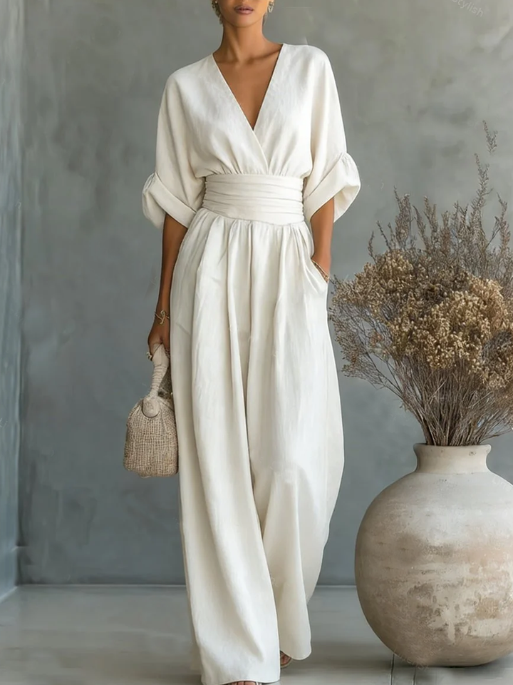 Combinazione elegante con scollatura