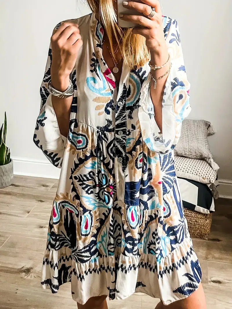 Veronica – Abito boho tunica