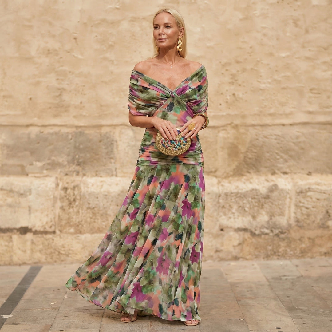 Kelsey | Vestito elegante colorato