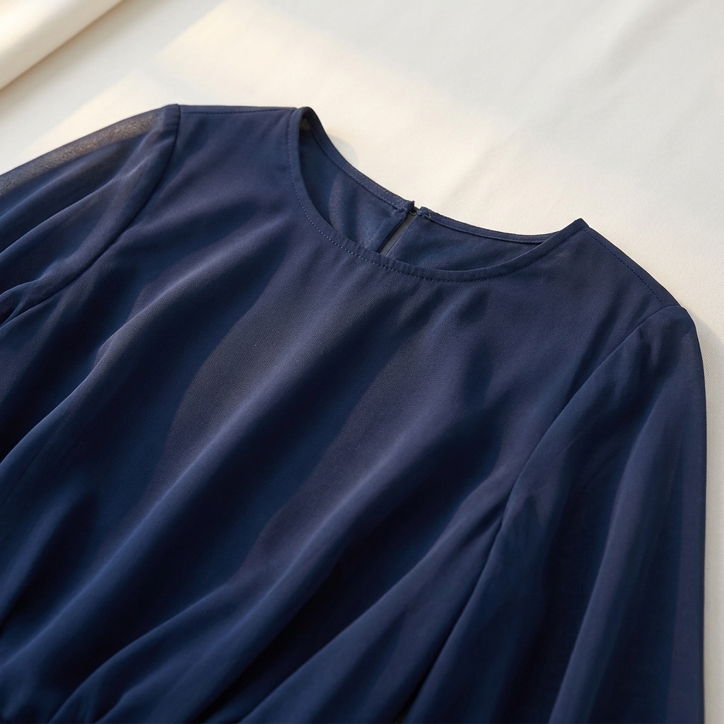 Aurora | Completo Elegante in Chiffon con Volant